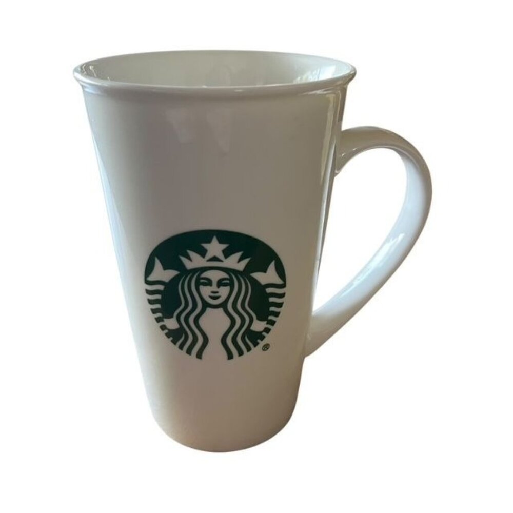 Starbucks 18 Ounce Tall Coffee Mug Classic Siren Logo